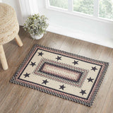 Colonial Star Jute Rectangle Rug