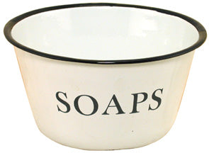 Enamelware Soap Bowl - Amethyst Designs Country Mercantile