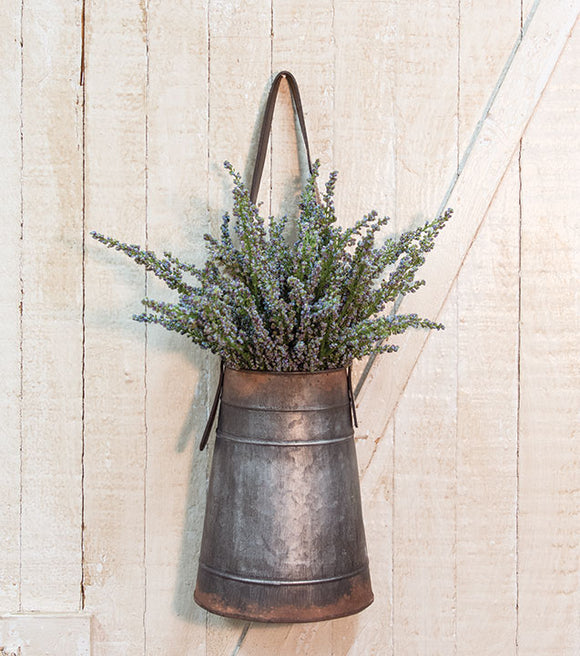 Metal Hanging Flower Holder - Amethyst Designs Country Mercantile