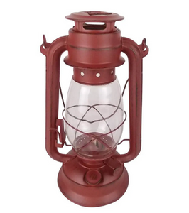 Barn Red 12" Lantern - Amethyst Designs Country Mercantile