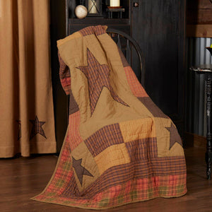 Stratton Star Quilted Throw
