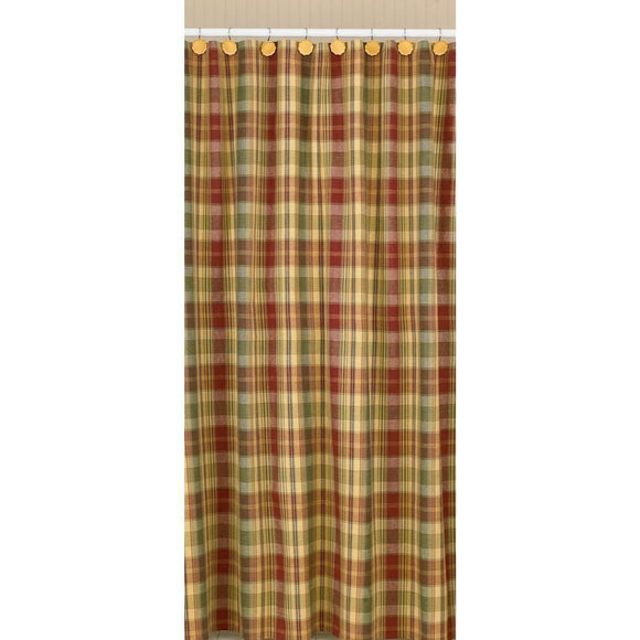 Saffron Shower Curtain - Amethyst Designs Country Mercantile
