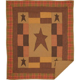 Stratton Star Quilted Throw