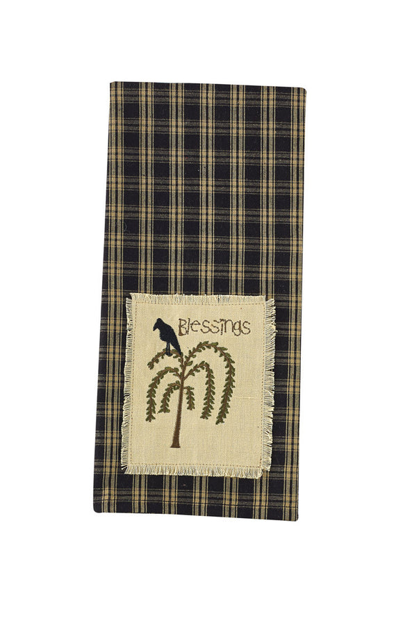 Sturbridge Black Crow Dish Towel - Amethyst Designs Country Mercantile