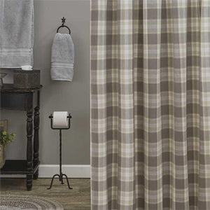 Weathered Oak Shower Curtain - Amethyst Designs Country Mercantile